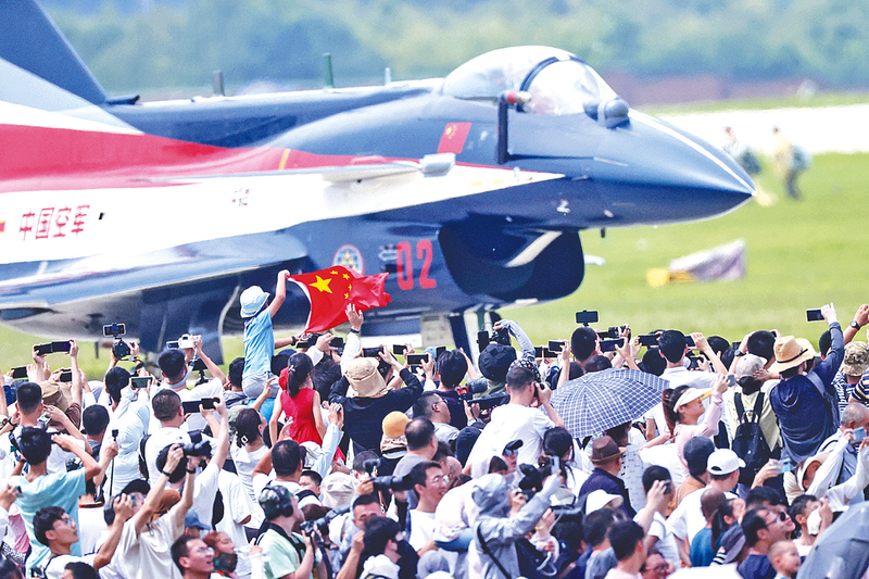 鸡吧操操逼长春航空展迎来首个公众日